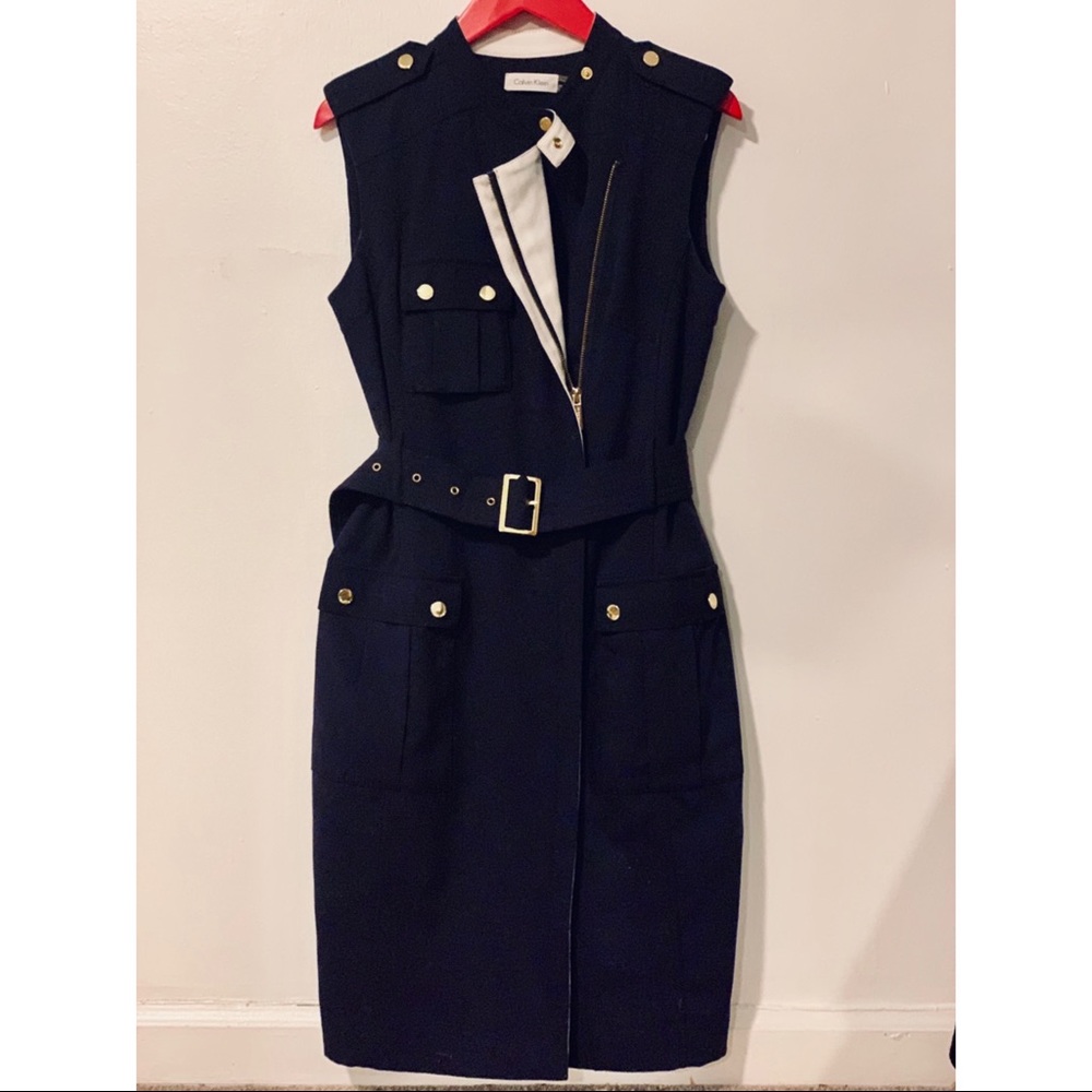 Navy Blue Calvin Klein Dress👗
